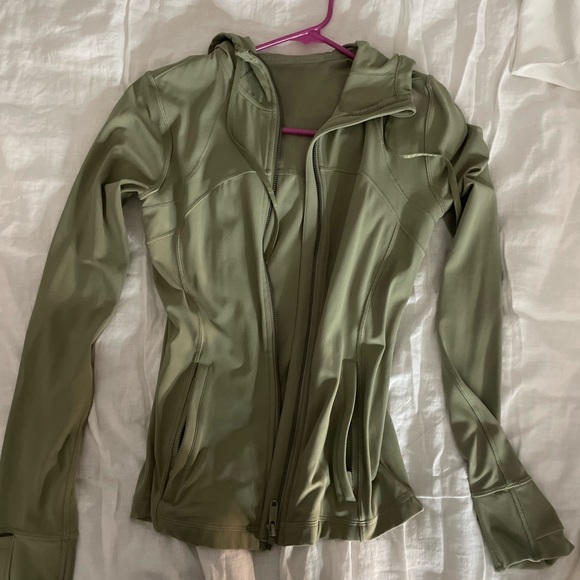 Lululemon define jacket in Green Twill - Picture 3 of 5